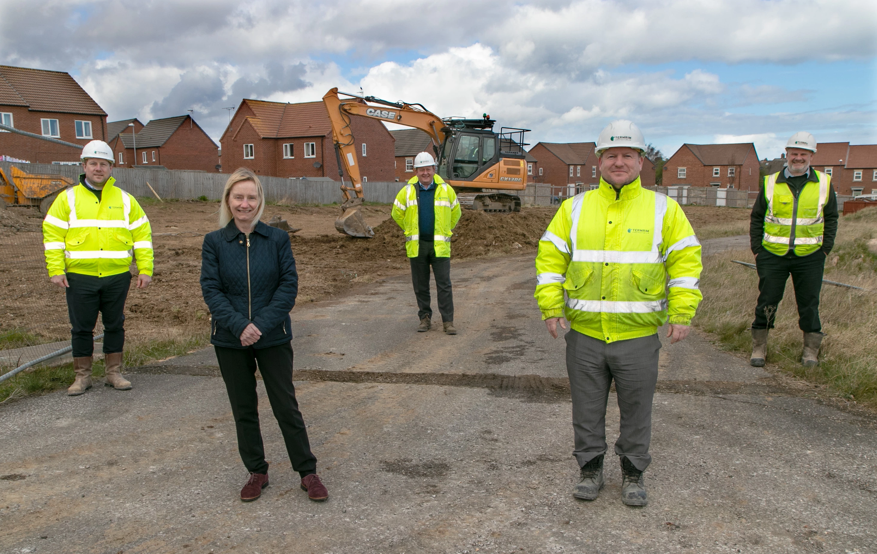Work is now under way on Beyond Housing's £16m development of 113 new homes for sale at Mill Meadows, Filey.