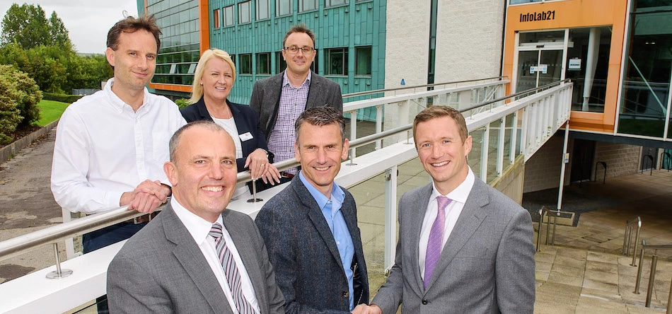 L-R: (top row) James Walkerdine, Sue Barnard and Phil Greenwood with (bottom row) Martin Clark, Ben Hookway and Ryan Bevington