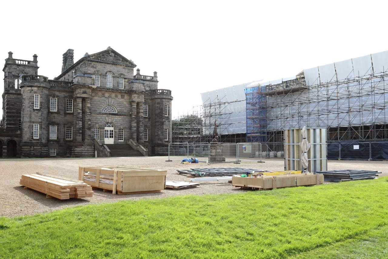 HPR work at Seaton Delaval Hall