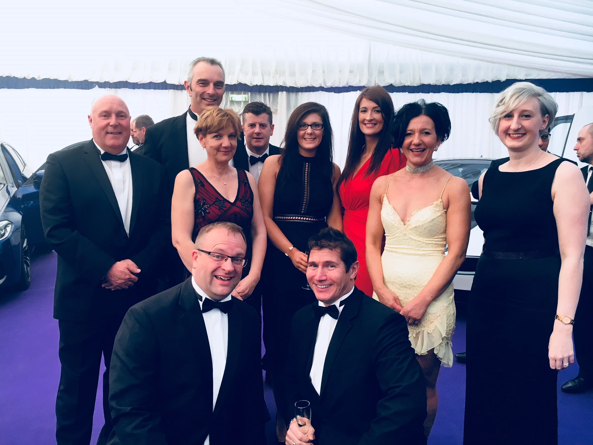 The P C Henderson Team At The North East Business Awards Grand Final 2018