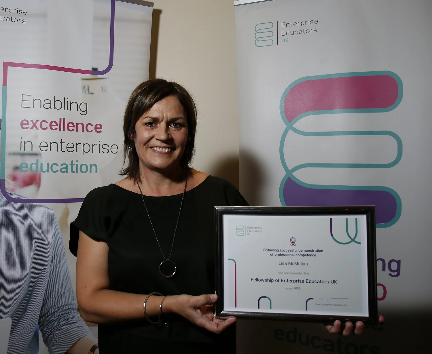 Lisa McMullan becomes a fellow of EEUK