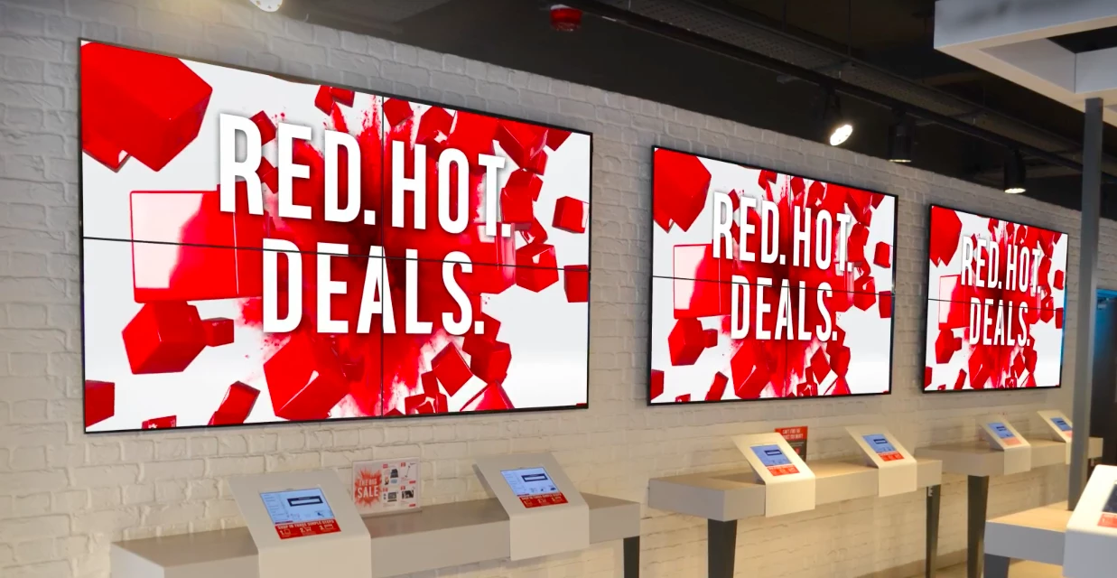 Pixel Inspiration creates digital signage for multi-site retailers and financial institutions