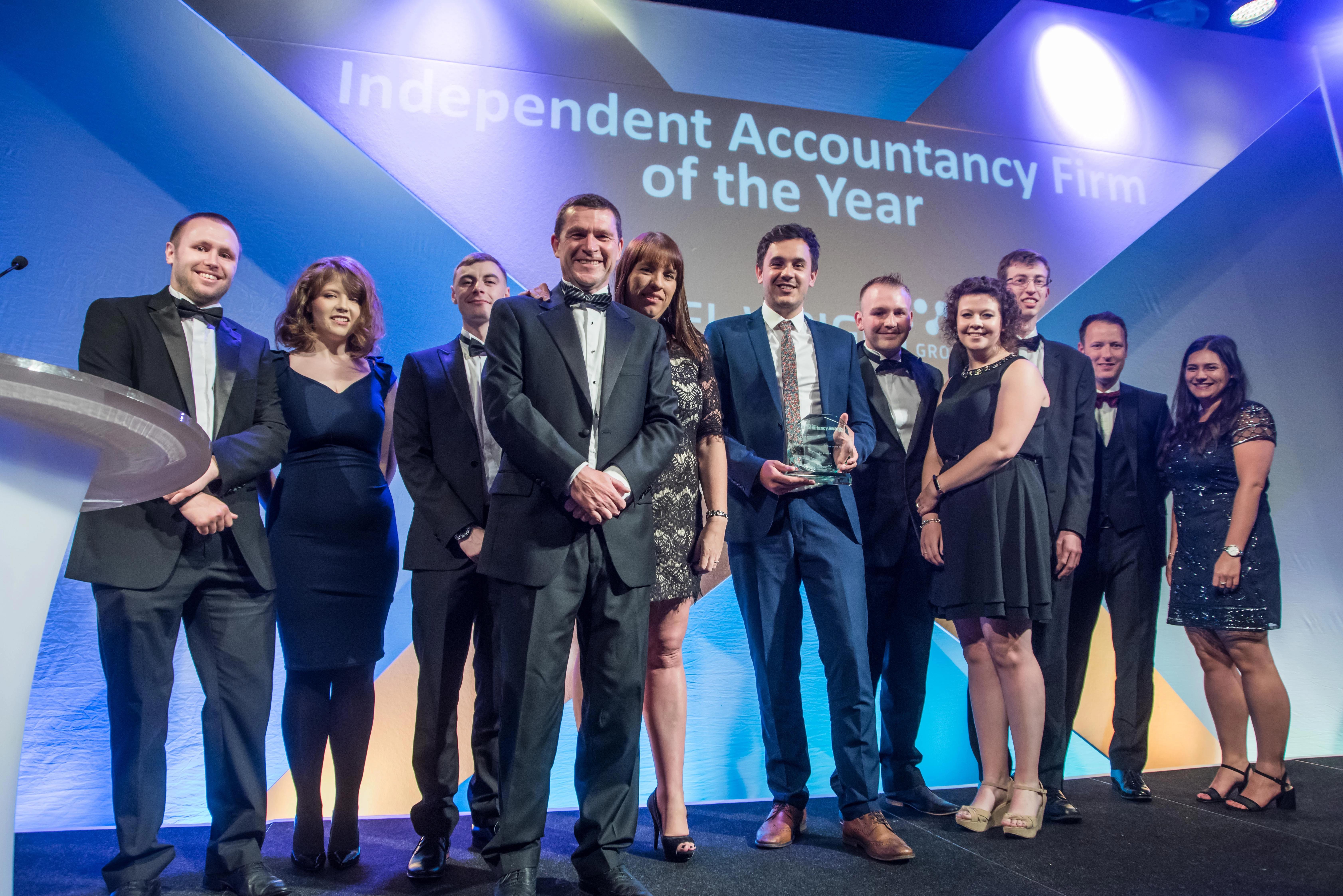 Blu Sky Tax, winners of Independent Accountancy Firm of the Year 2017