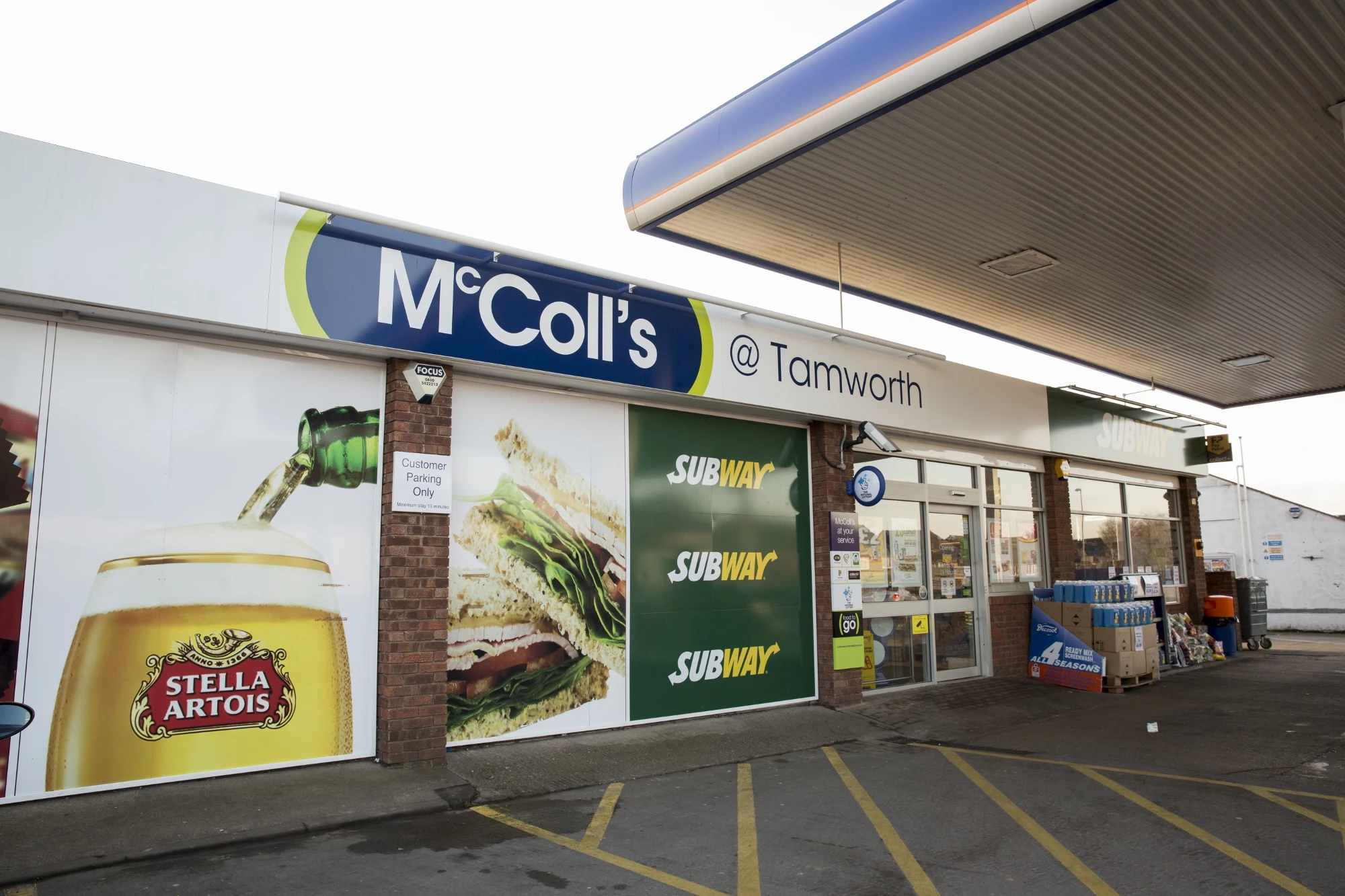 McColl's forecourt, Tamworth