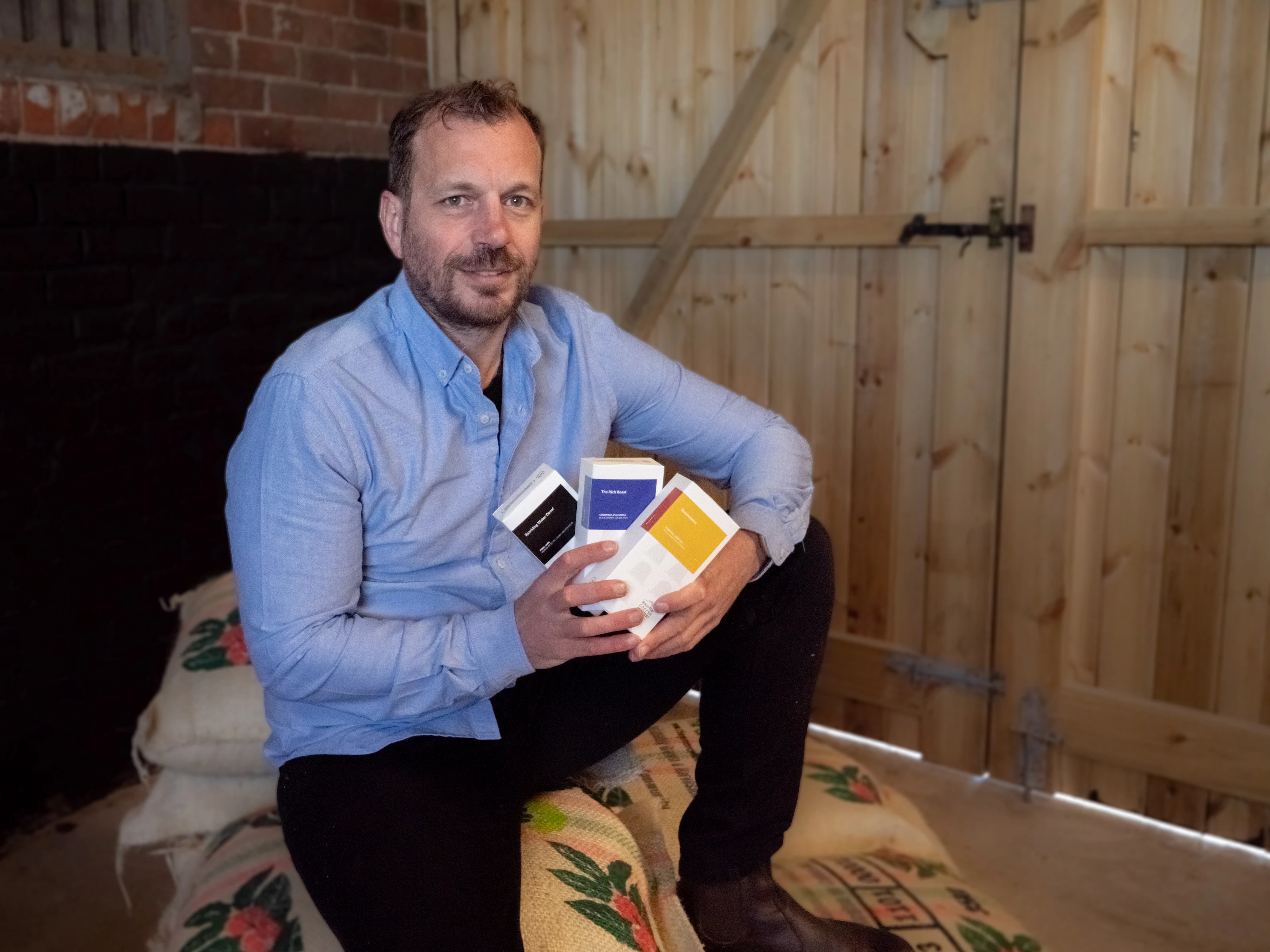 Dave Beattie, founder of Rounton Coffee Roasters