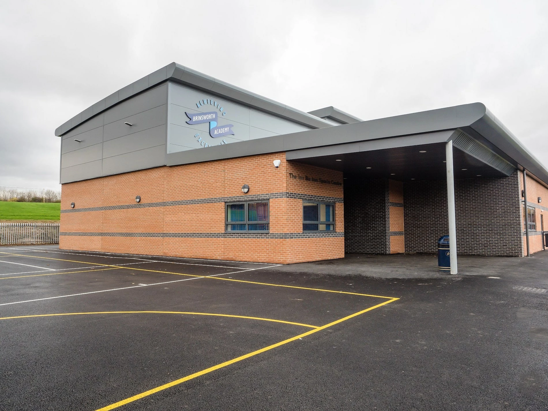 The Ian Burton Sports Centre at Brinsworth Academy.