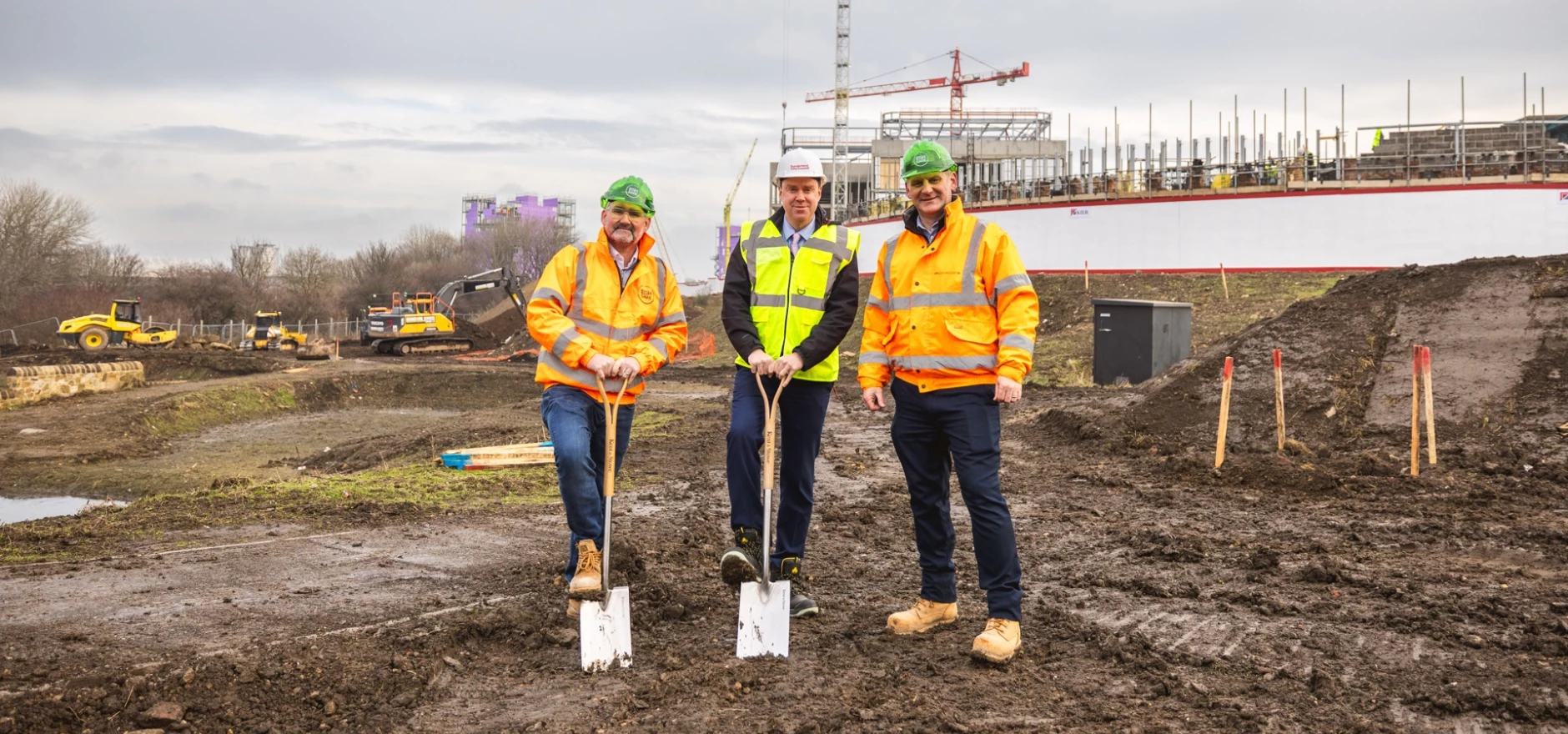 Andy Radcliffe Sunderland’s Riverside Park gets underway | Bdaily