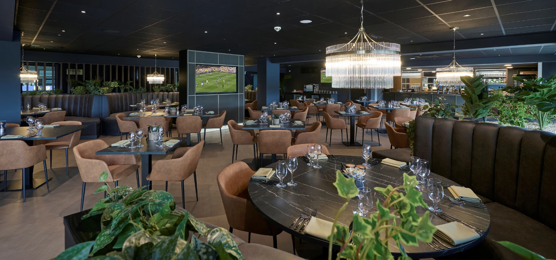 The Eddie Gray Suite At Elland Road, Leeds designed and delivered by DT Sports.