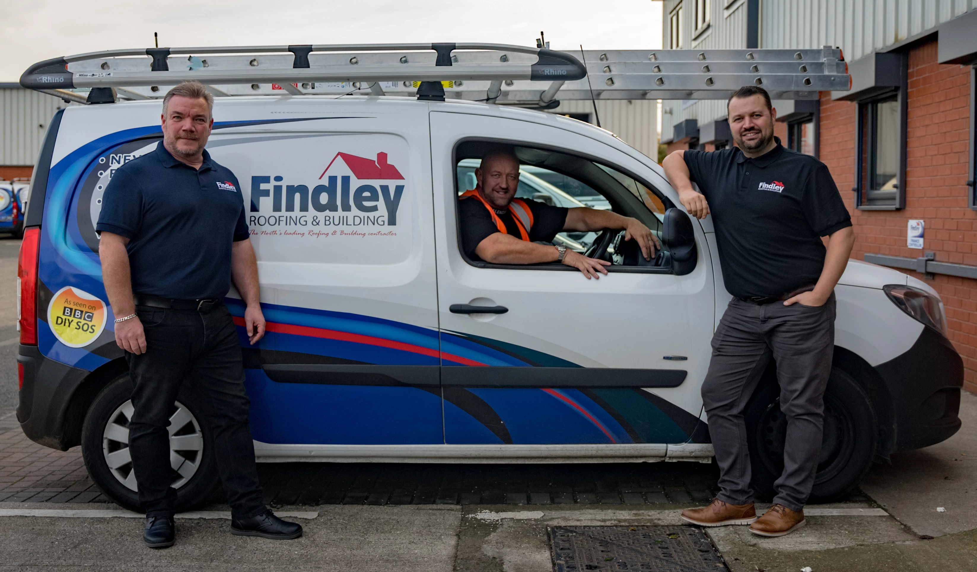(L-R) Sales and marketing manager Richie Carrigan, company director Grant Findley and managing director Dean Coombe