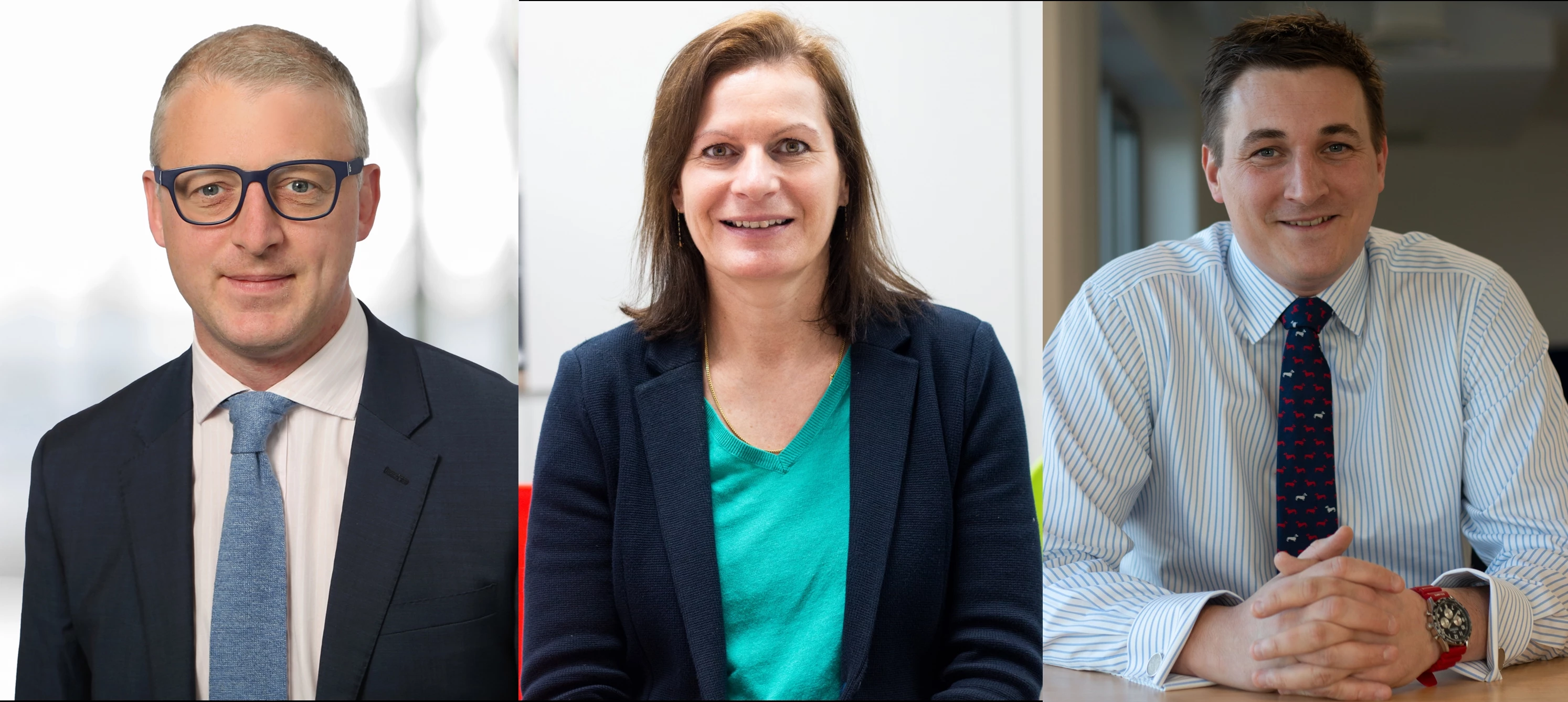 Ed Moore, Lara Mohacs and Carl Pearson have been invited into Fisher German's partnership