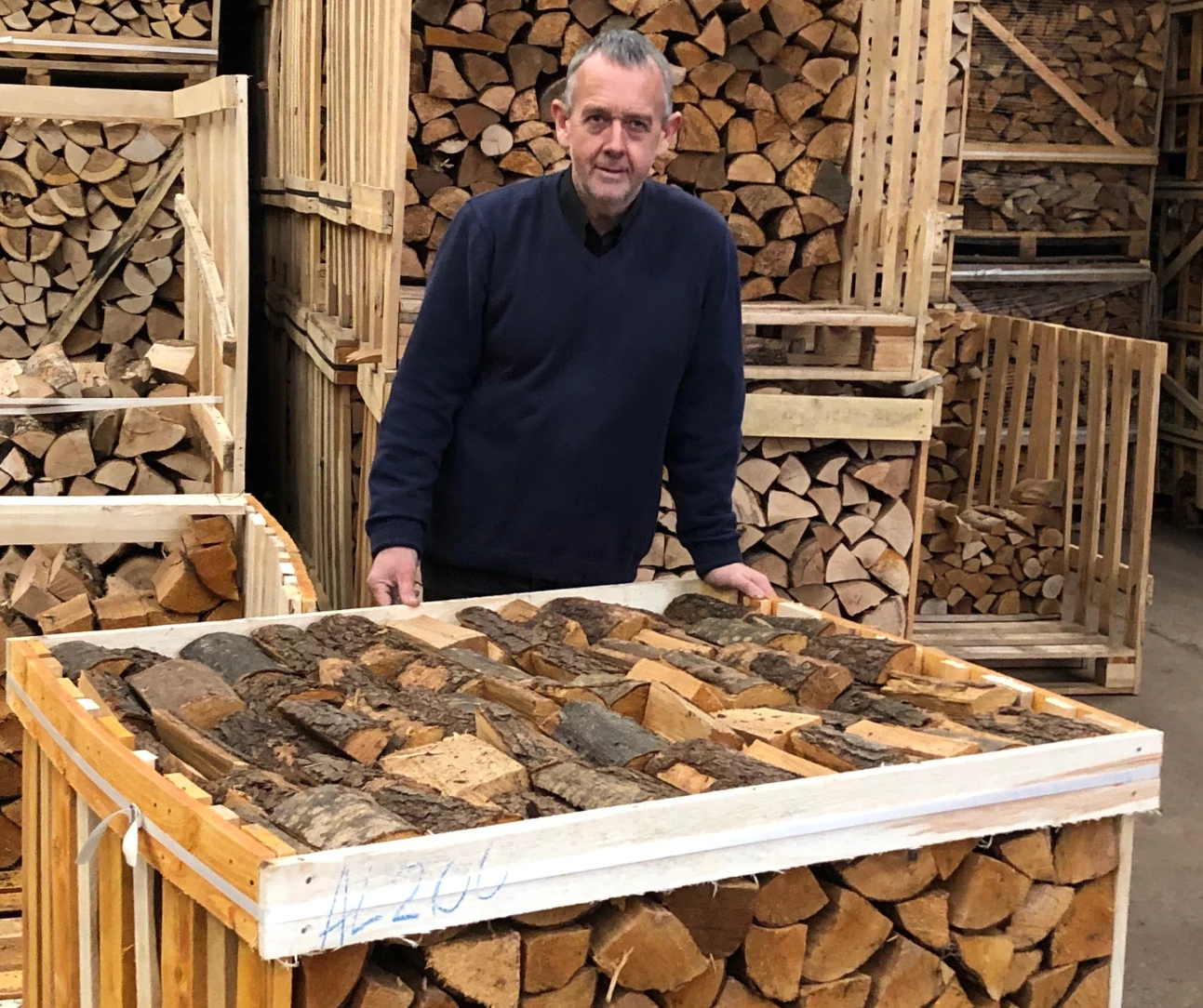 Logs Direct sales director, Stephen Talbot