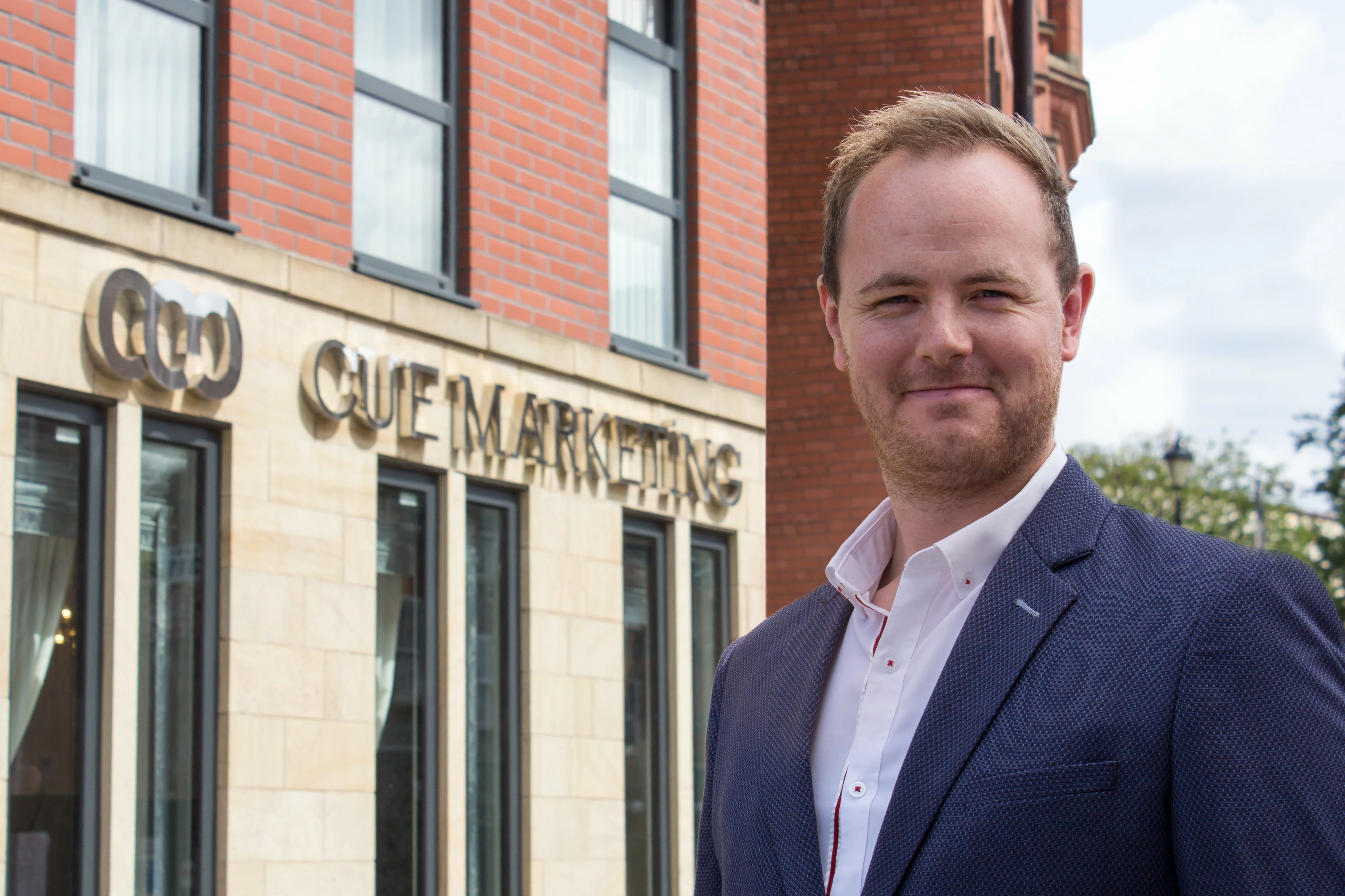 Managing Director of Cue Marketing, Nick Boyle