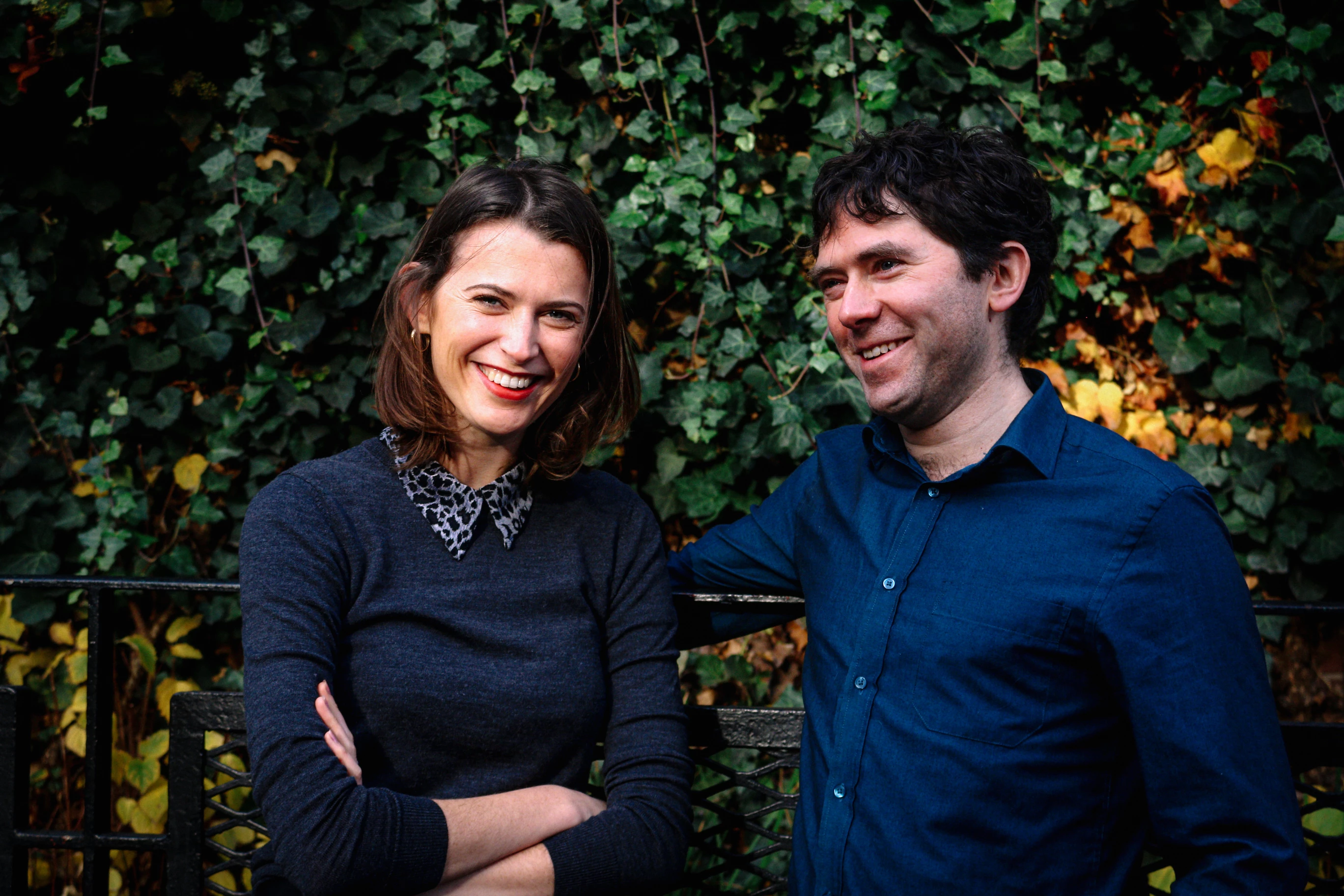 Good-Loop co-founders: CEO Amy Williams and CTO Daniel Winterstein.