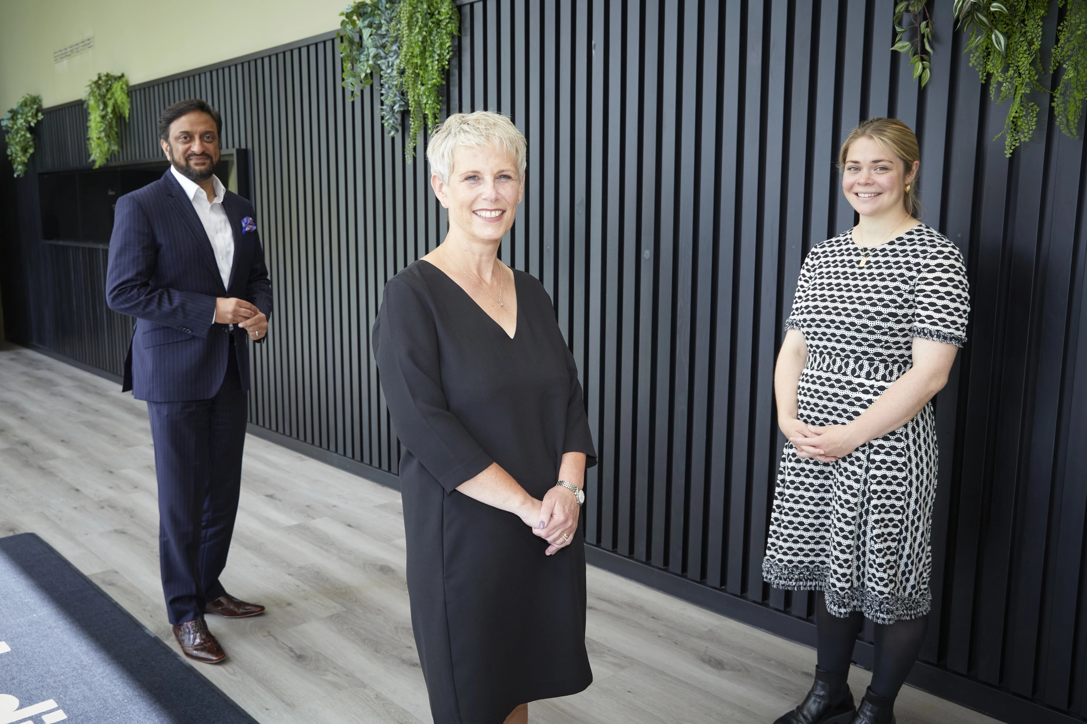 L-r: Mo Isap, CEO of IN4.0 Group; Debbie Brown, Strategic Director of Service Reform at Salford City Council; and Bella Copland, Director of Programmes at HOST