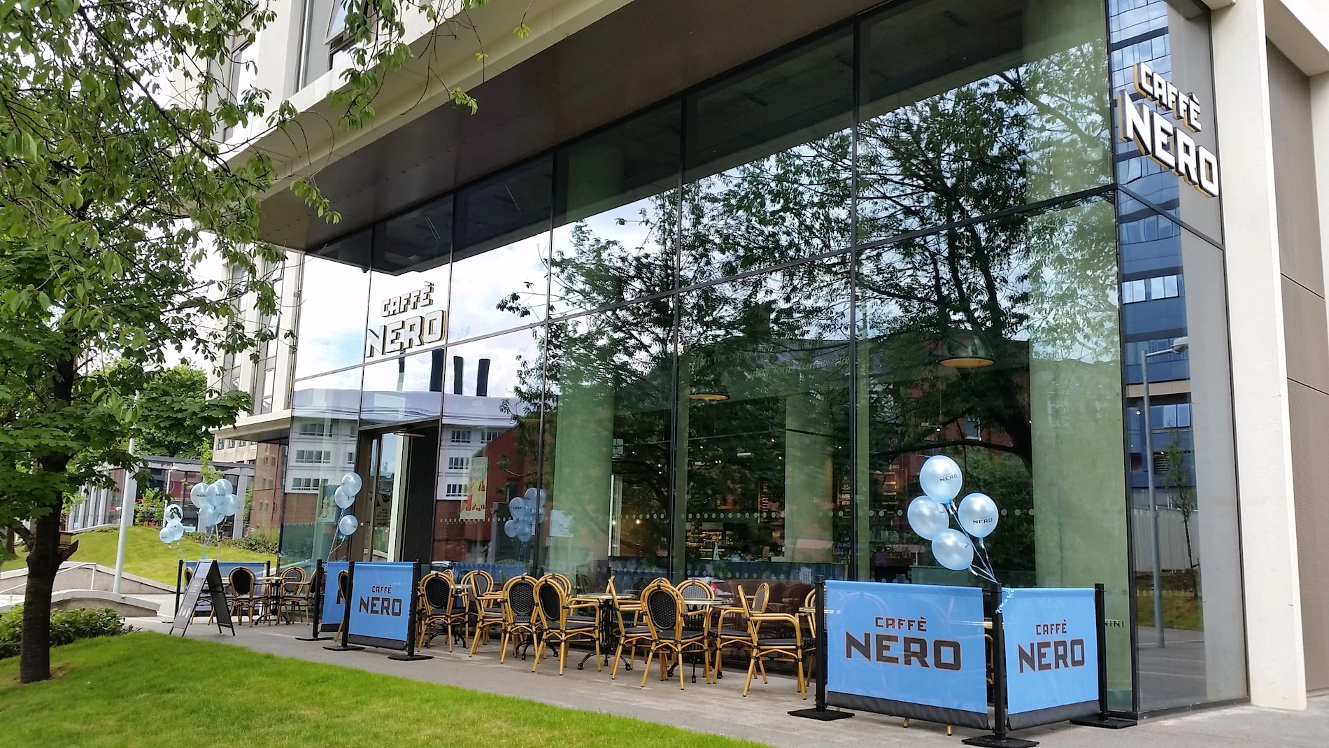 Caffe Nero Leeds. 