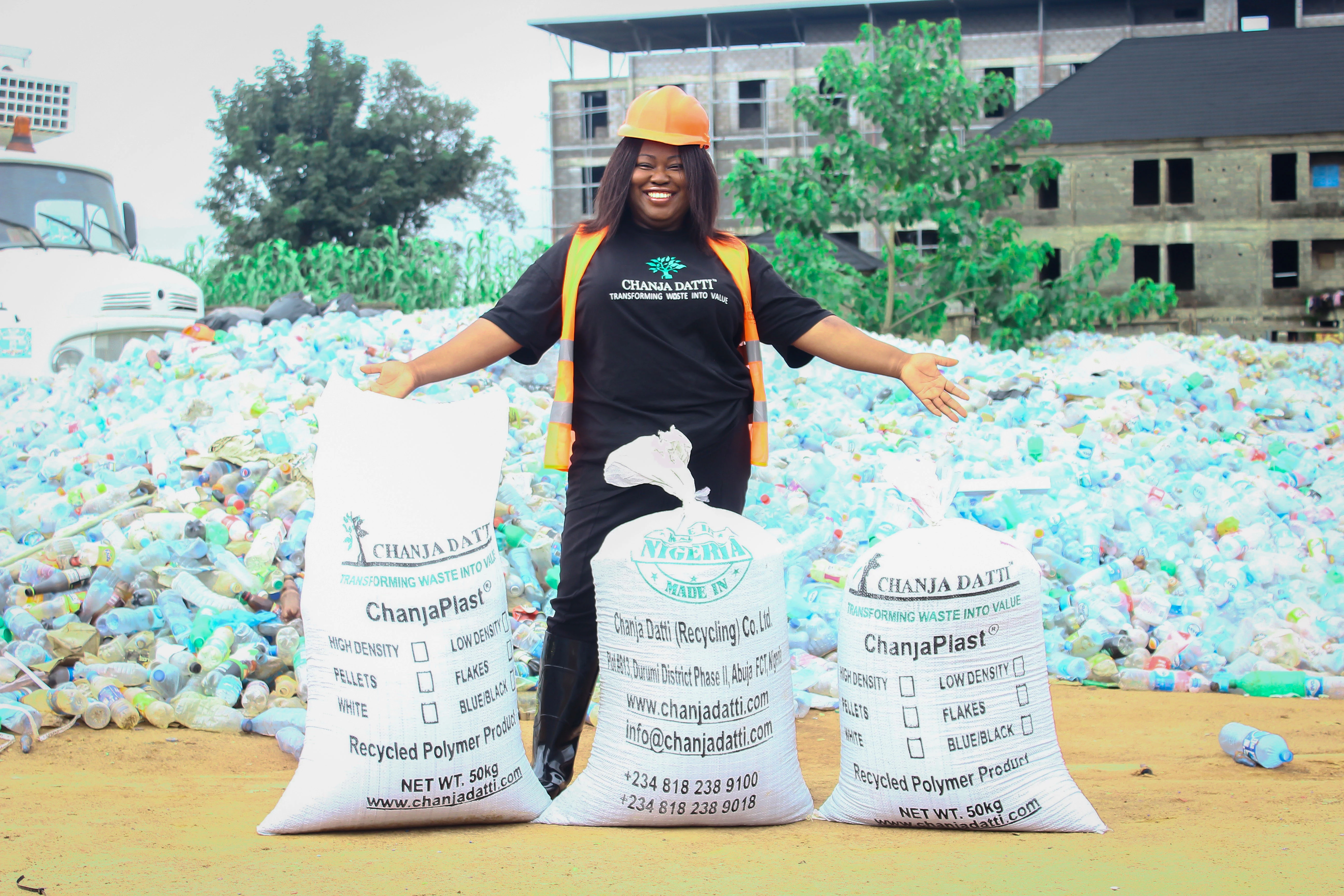 Chanja Datti in Abuja, Nigeria, has been named a winner of the Afri-Plastics Challenge