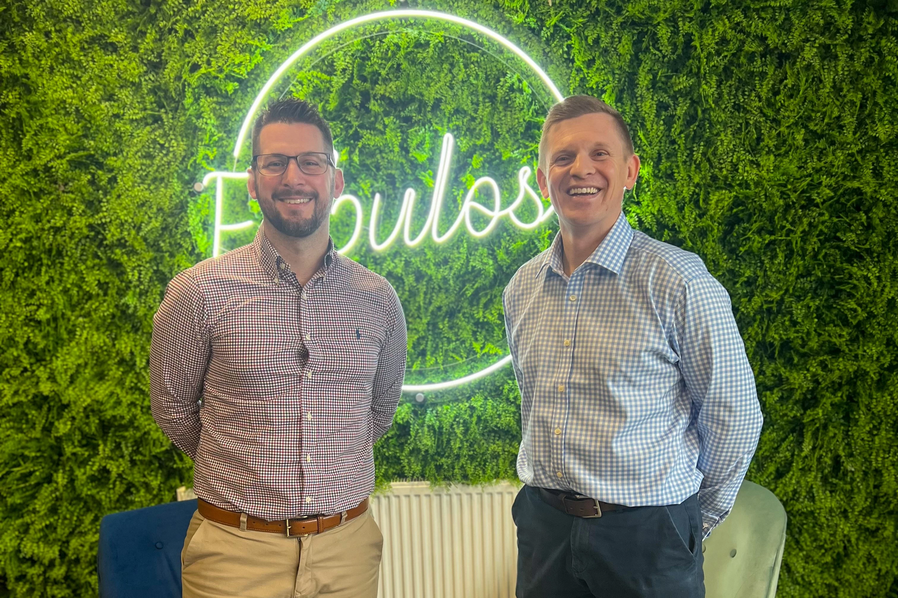Group Finance Director at Fabulosa, Thomas Mitten (left) and Head of Marketing at Fabulosa, Charles Du Pre (right)