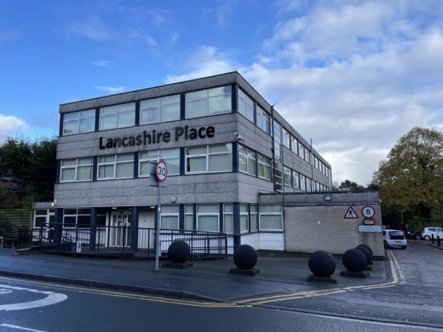 The former Lancashire County Council offices on Derby Street, Ormskirk, up for auction with Pugh in February