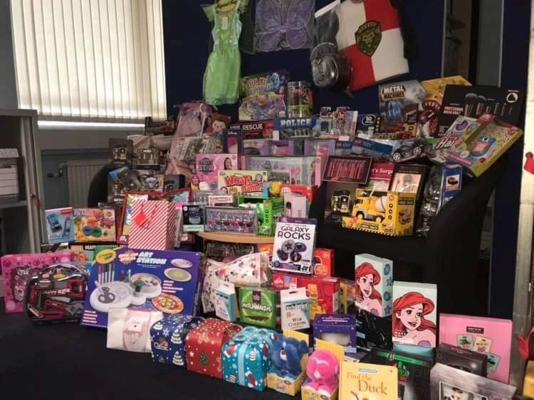Norton Finance's donation to Rotherham Toy Appeal