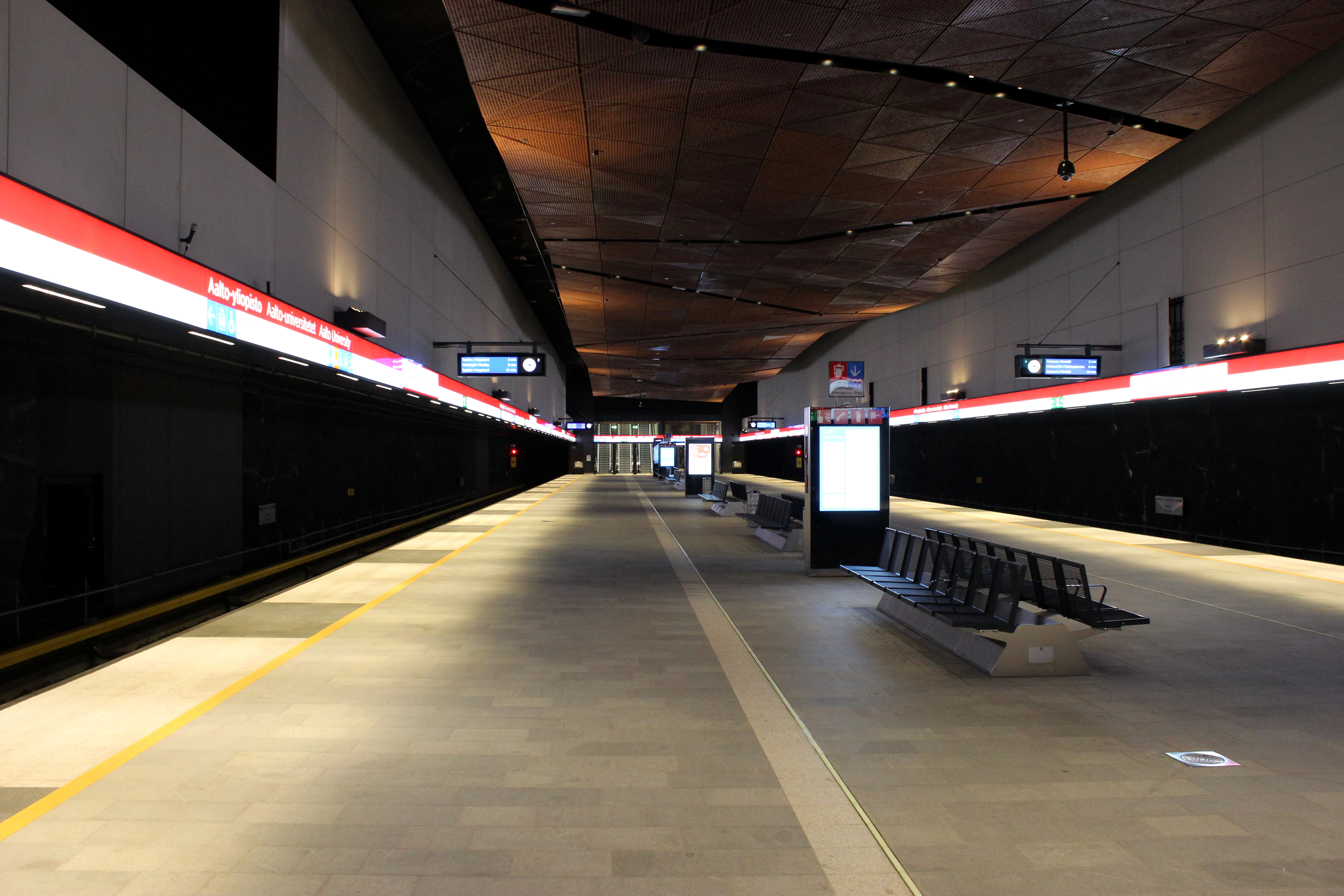 Aalto University metro station