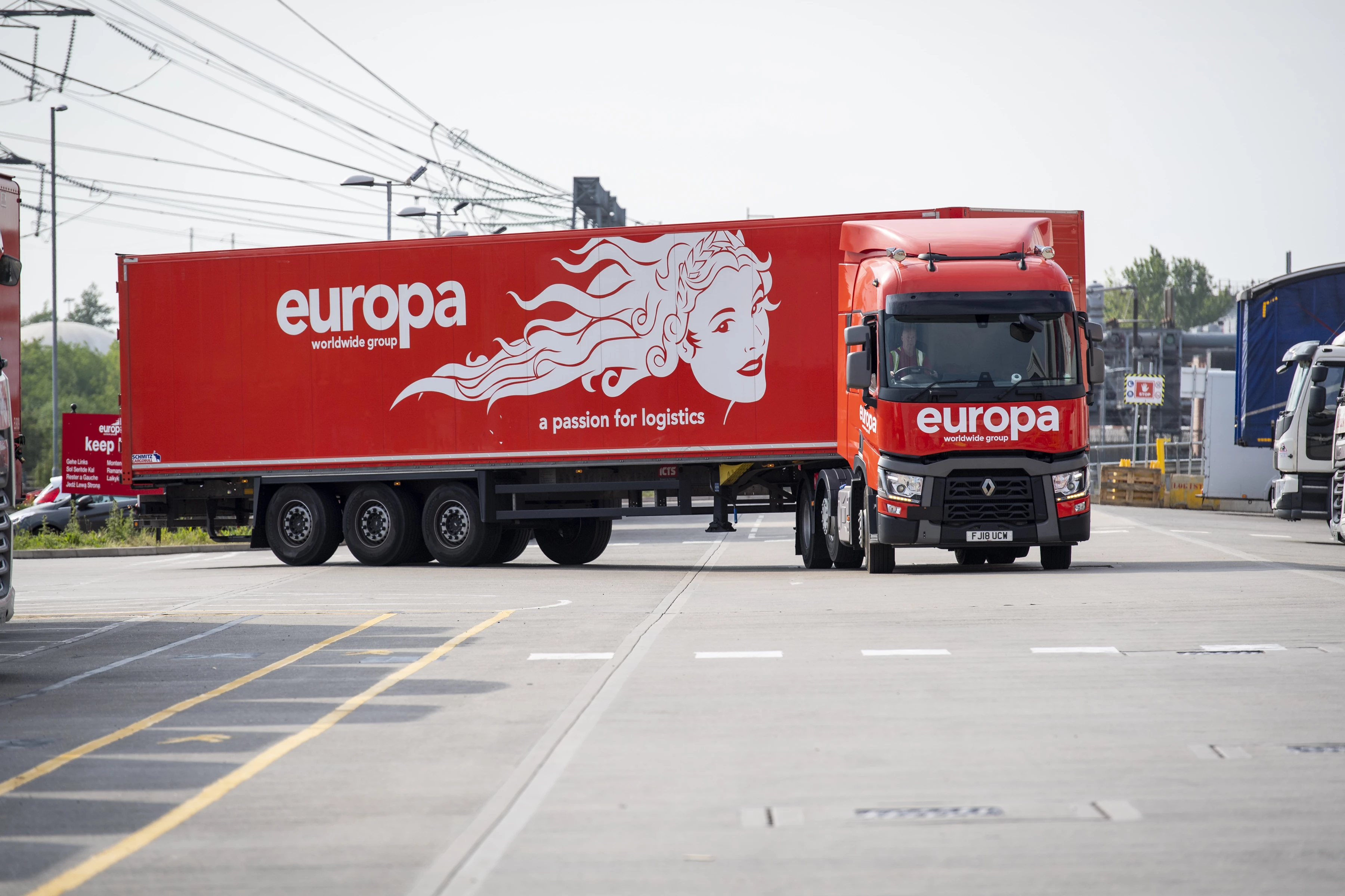 One of Europa Worldwide's fleet of Class 1 trucks