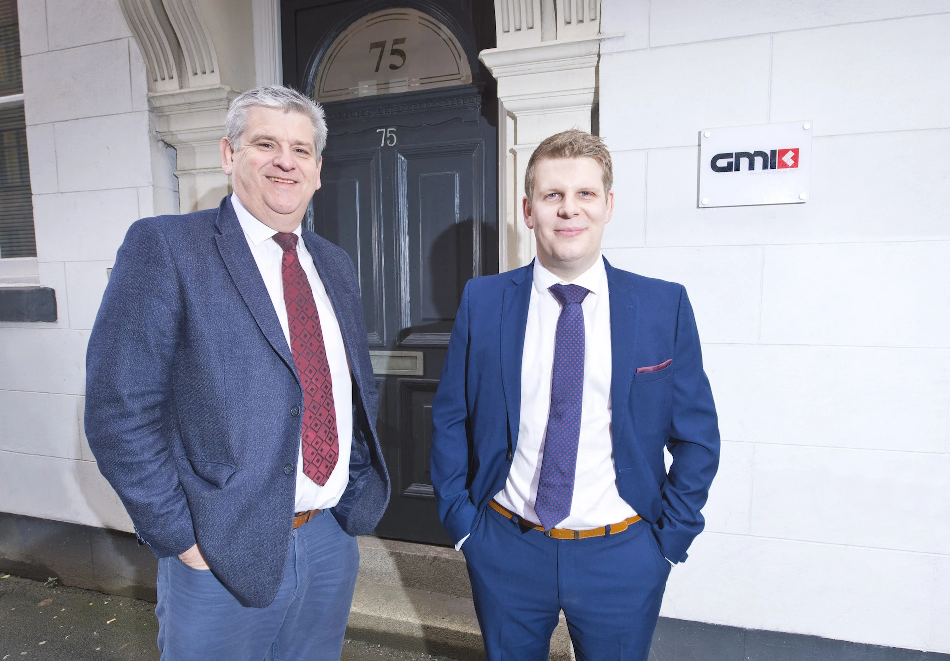 Andy Bruce, Managing Director and Marc Banks, Commercial Director at GMI Construction