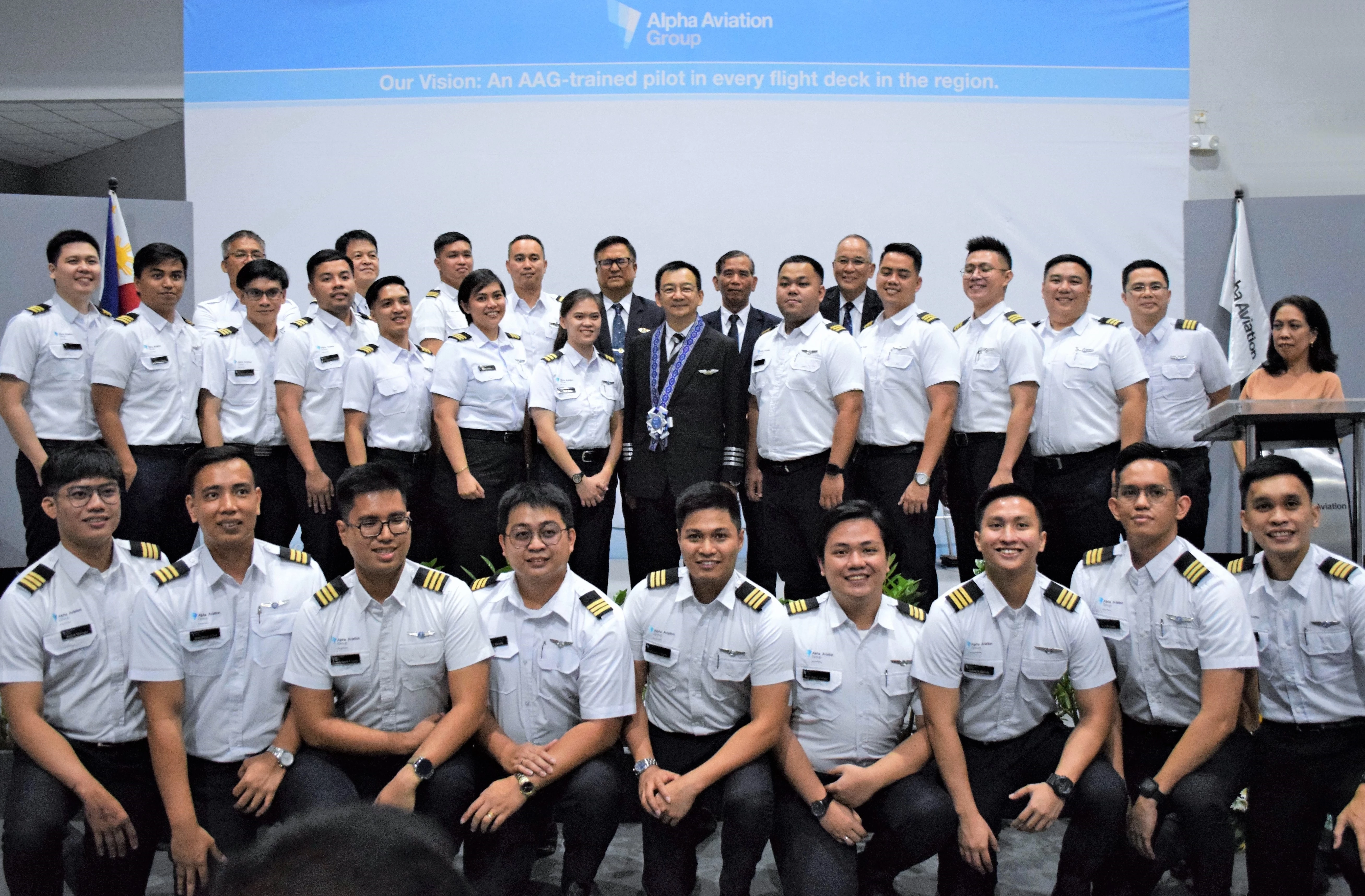 Cadets at an AAG graduation ceremony