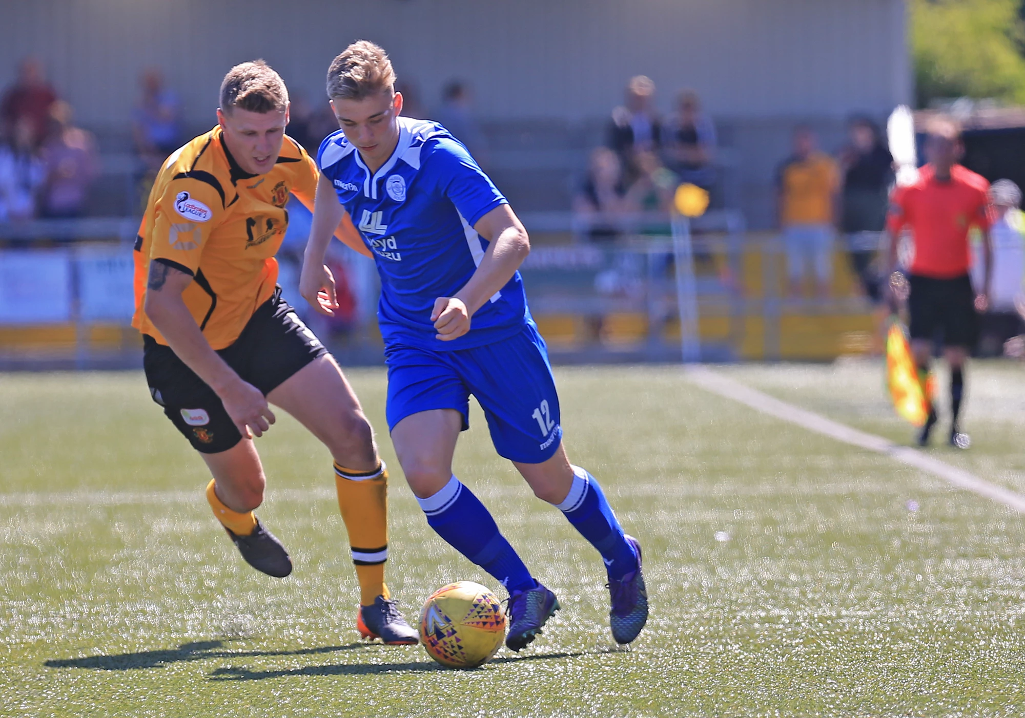 Charlie Exley stars for Queen of the South v Annan Athletic 