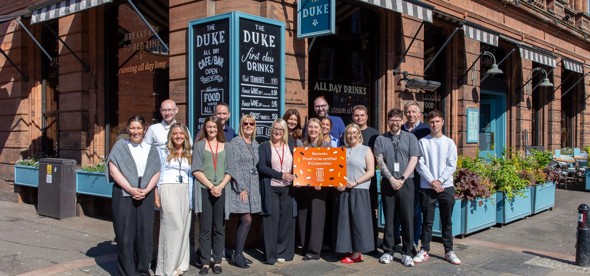 Buzzworks has become the first multi-venue hospitality business to achieve B Corporation certification - image Buzzworks.jpg