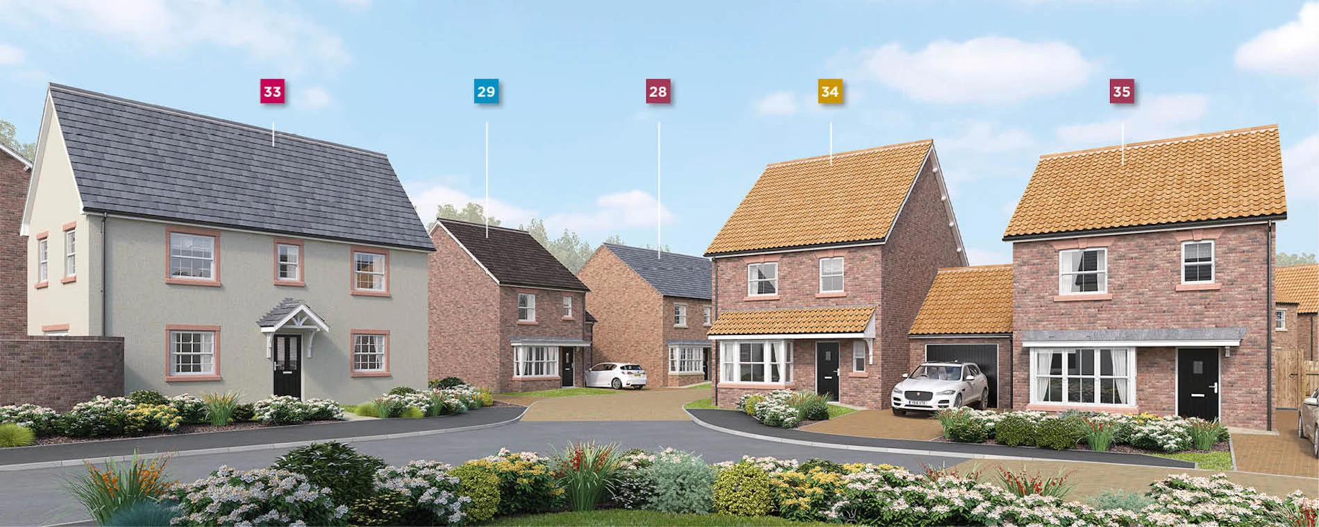 Street plan of the new Regency Place development.