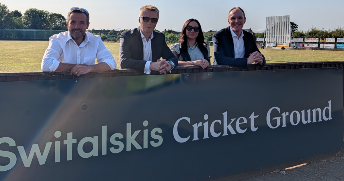 Law firm 'bats for local area' with cricket alliance