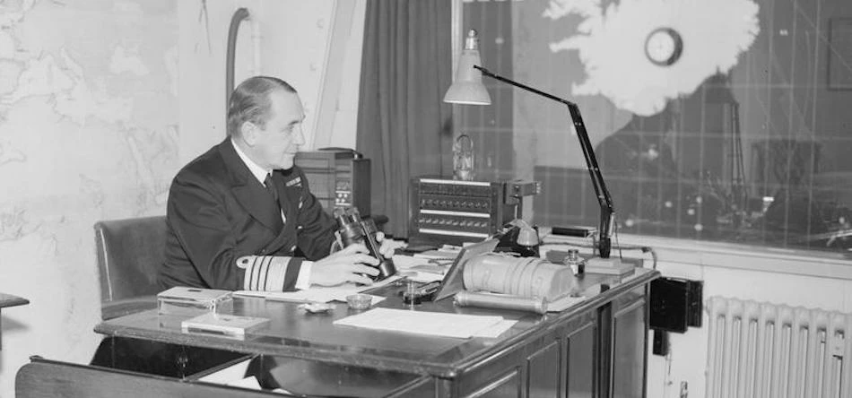 Admiral Sir Max K Horton, KCB, DSO, Commander in Chief, Western Approaches