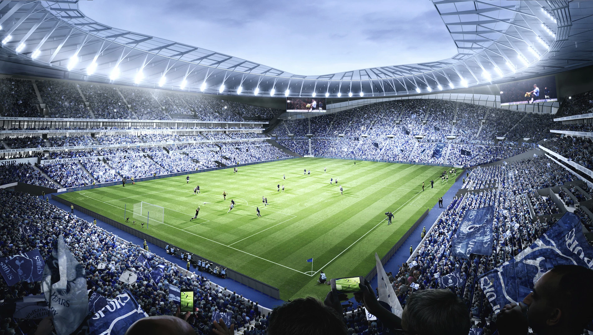 Tottenham's new stadium. 