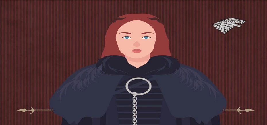 Sansa Stark graphic