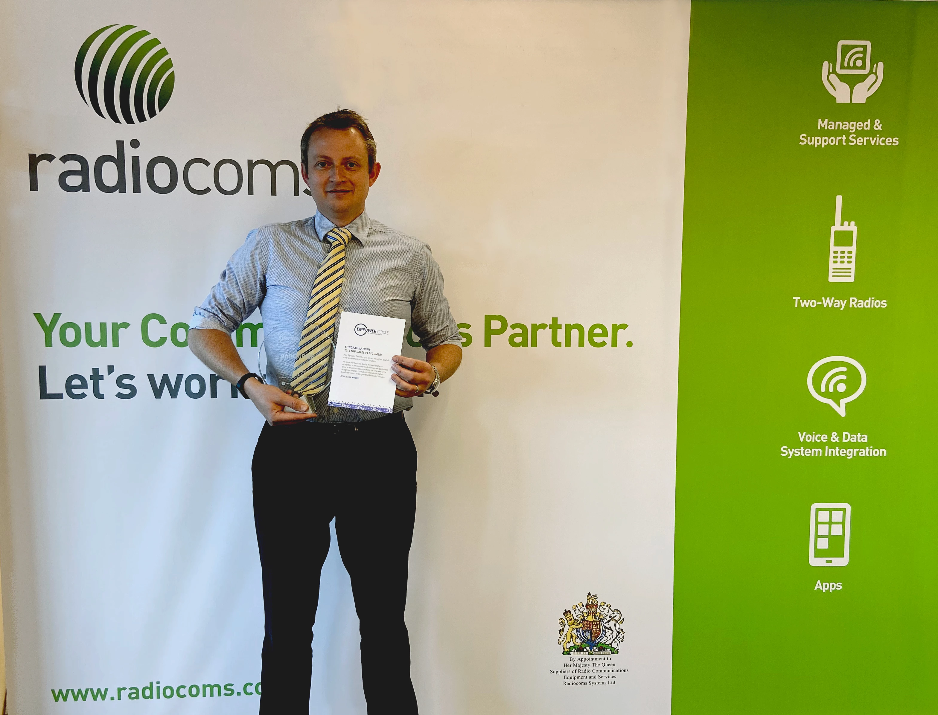 Radiocoms - Motorola Solutions Award