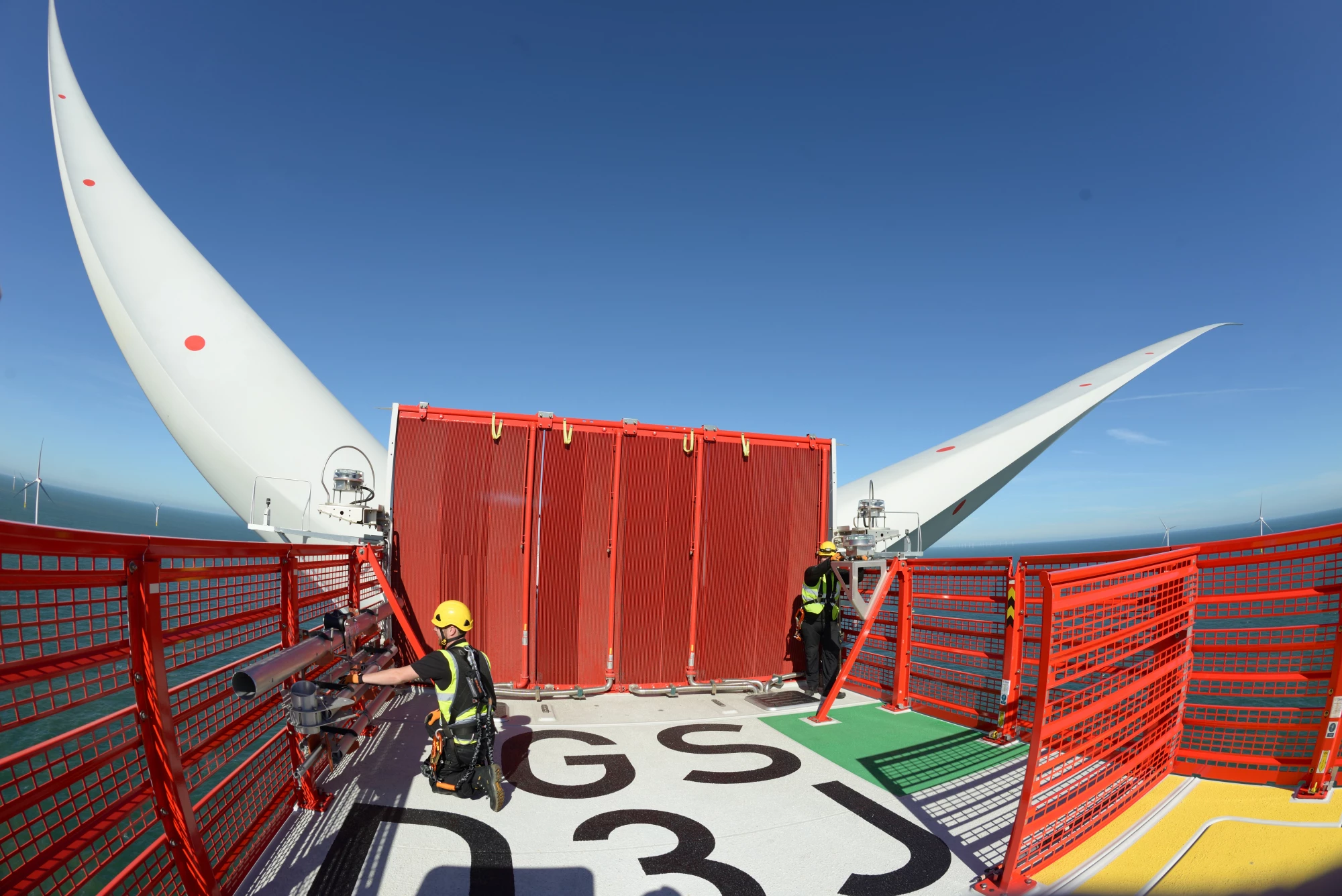 Recently inaugurated Galloper Offshore Wind Farm off the East Anglia coast was constructed and is operated by innogy