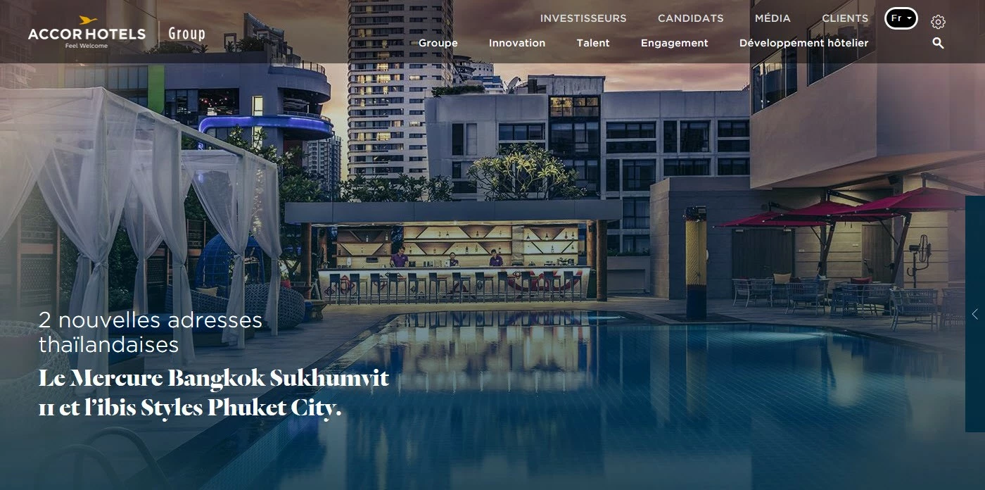 AccorHotels.group Homepage