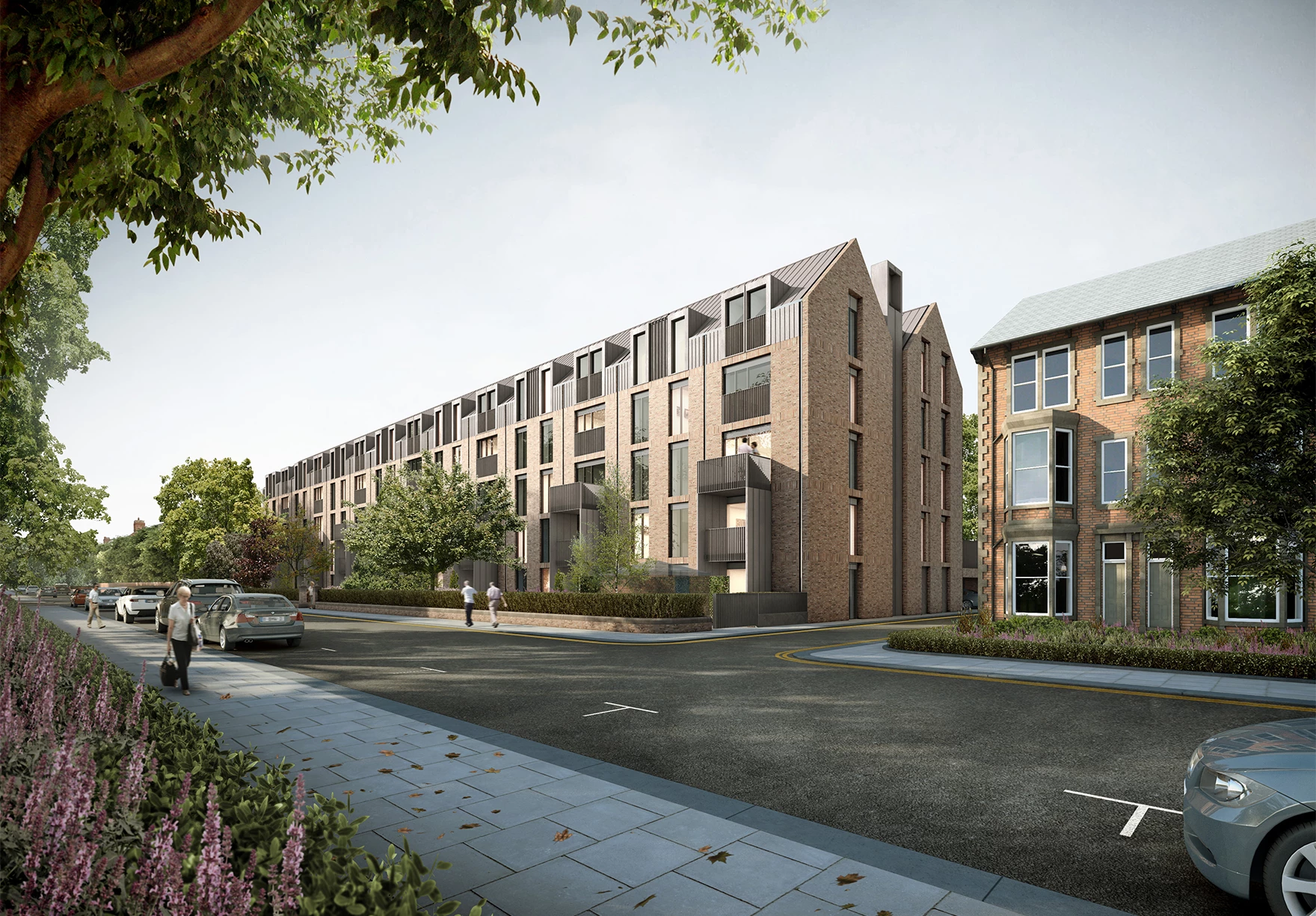 CGI of Development at Eskdale Terrace