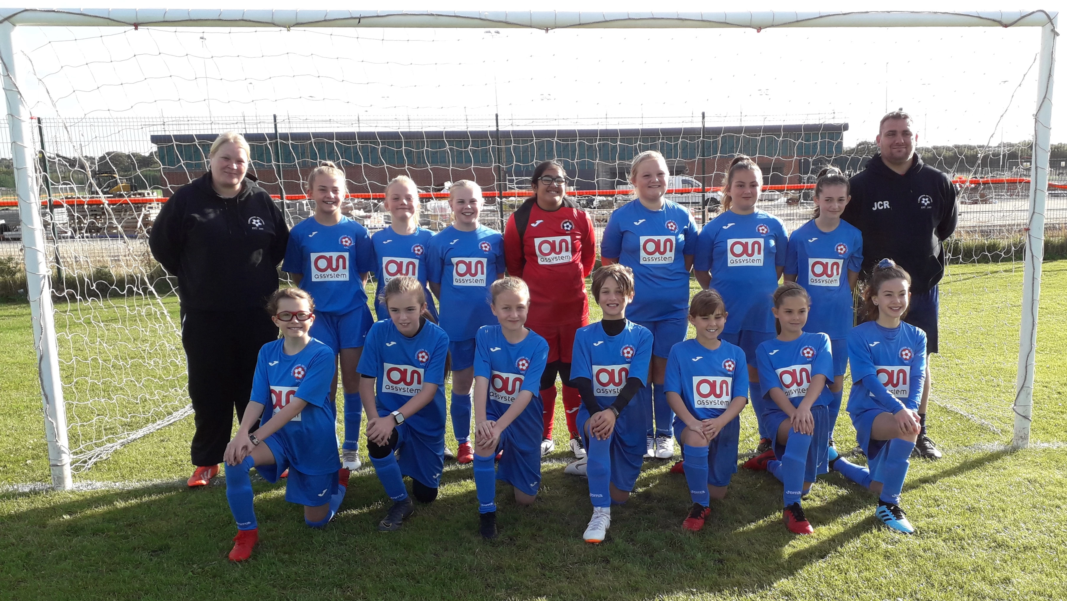 Farringdon Detached U12 Girls’ football team