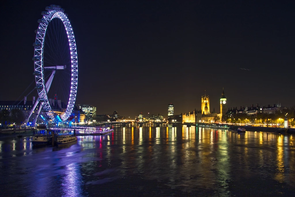 London Eye + Westminster