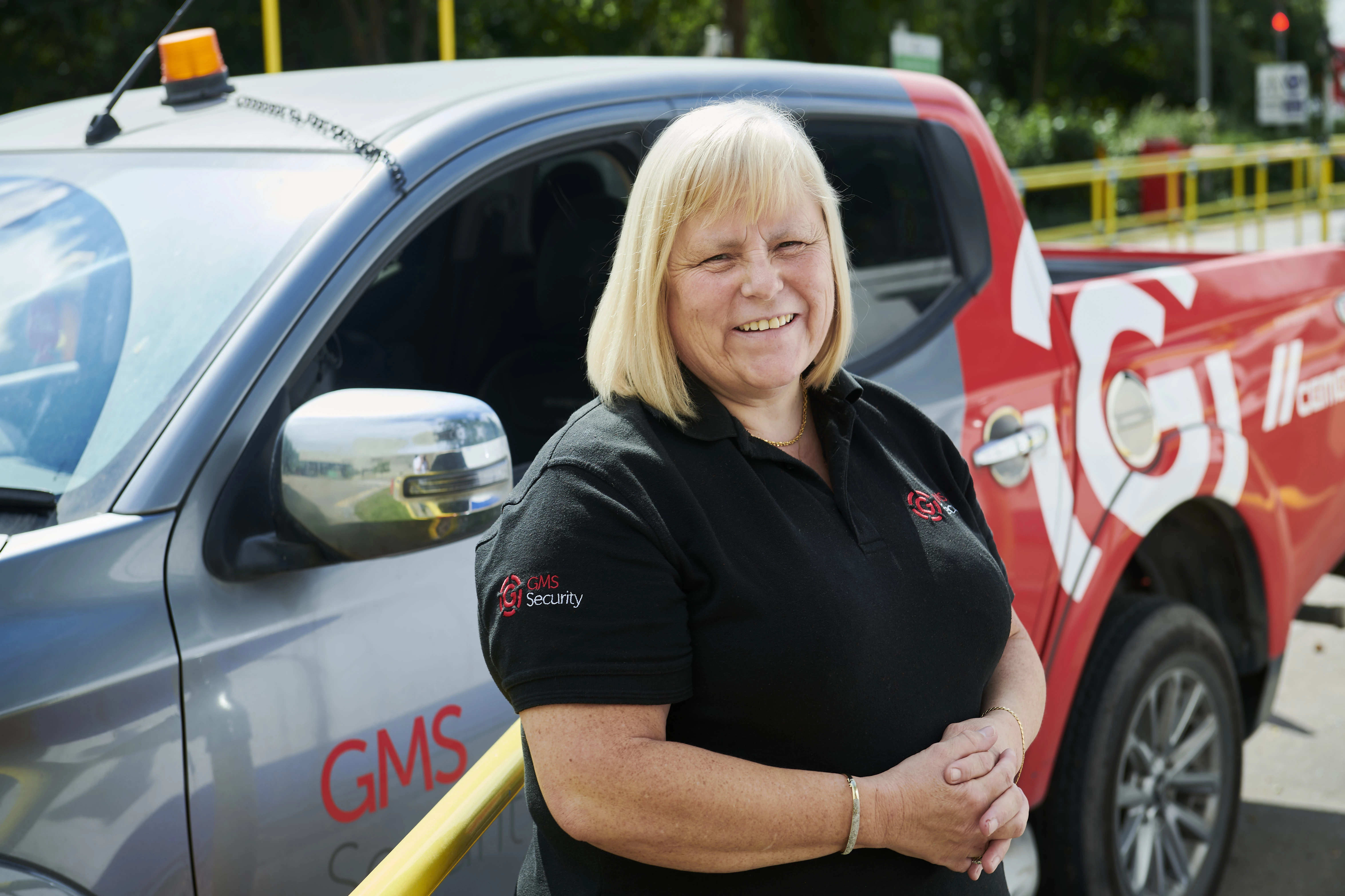Tracey Cupkovic security officer for GMS Security