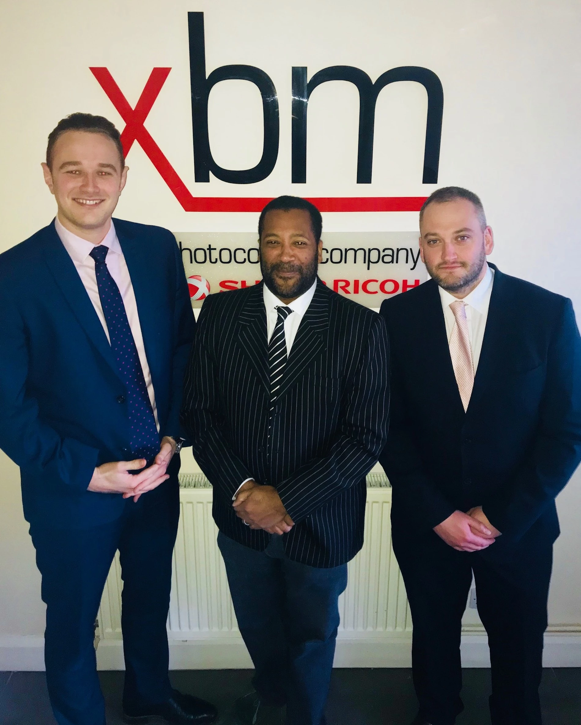 William Islip, Senior Relationship Manager at NatWest, Justin English, Managing Director at XBM Limited and Richard Taylor, Director at XBM.