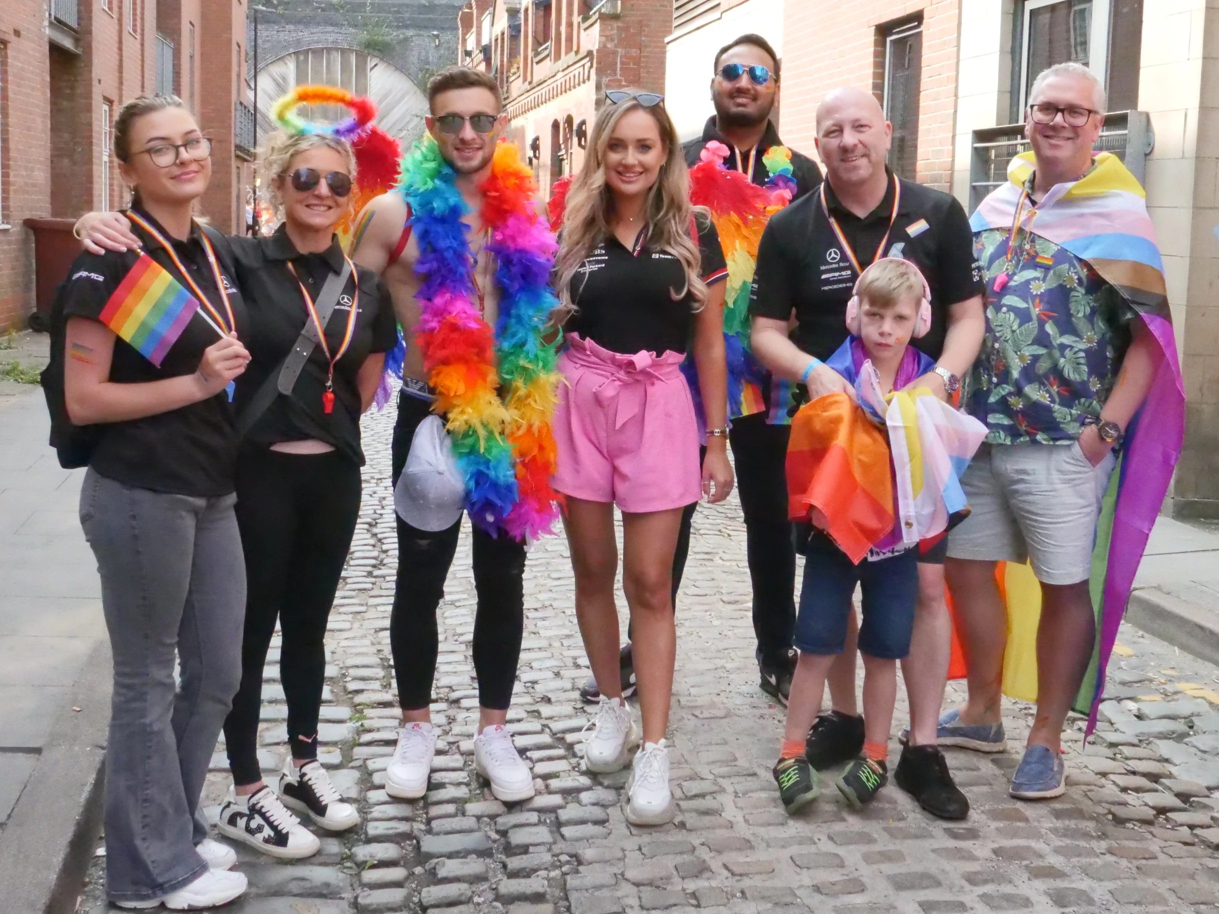 LSH Auto colleagues supporting Manchester Pride 2022