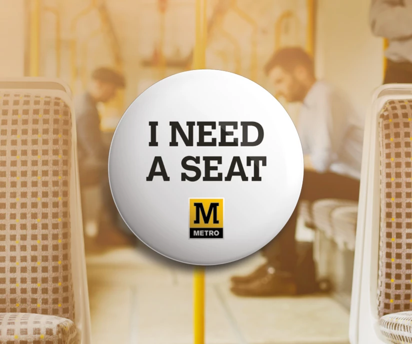 Tyne and Wear Metro’s I Need a Seat initiative 