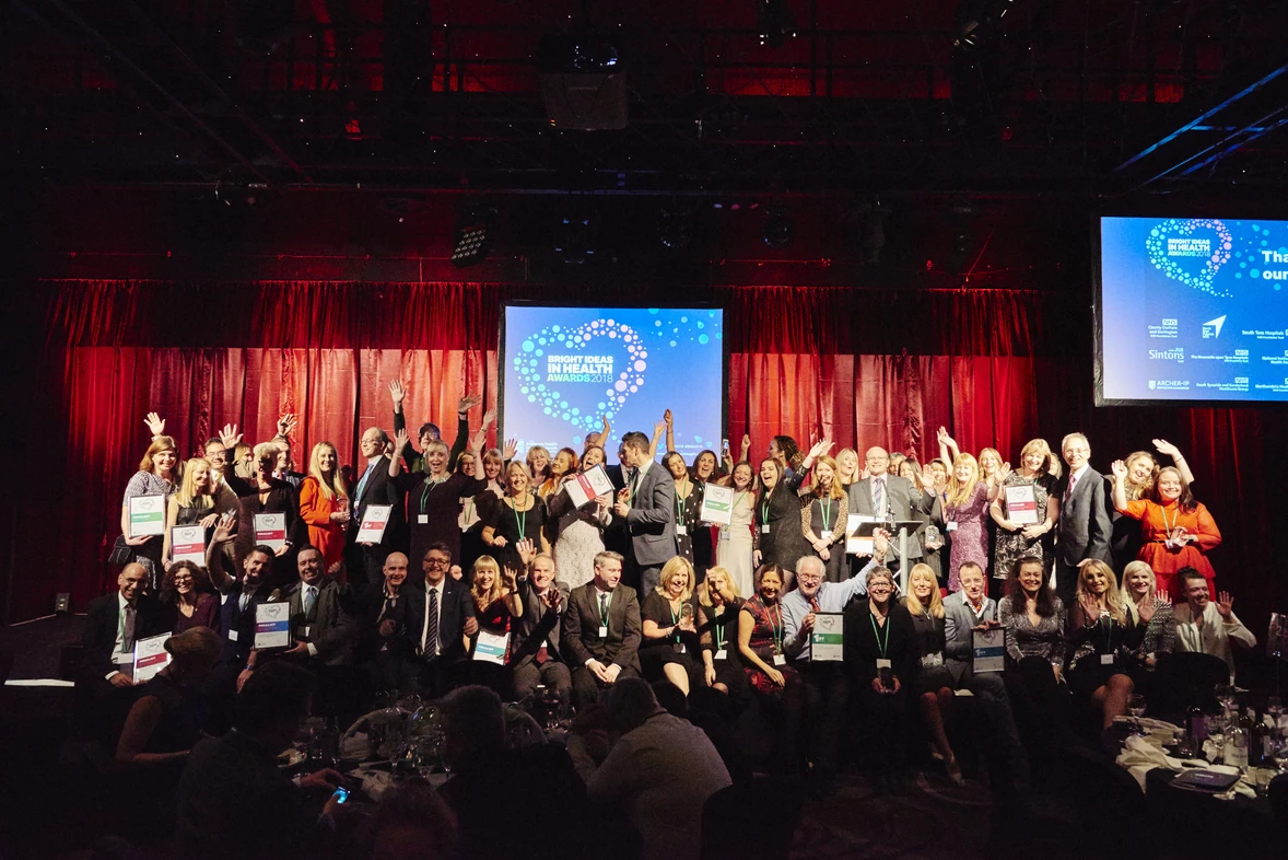 All of the winners and finalists at the Bright Ideas in Health Awards 2018