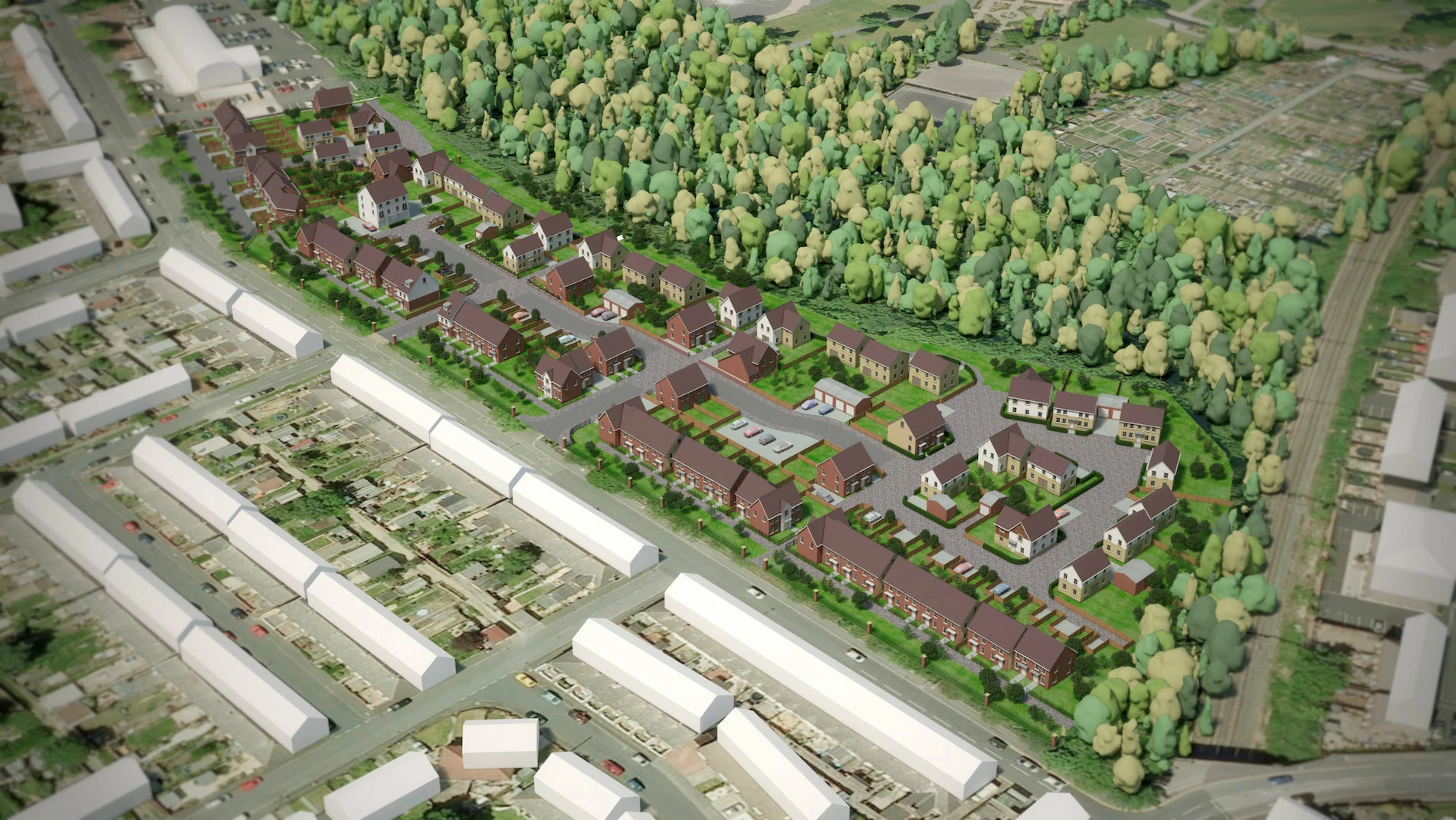 Outline planning permission has already been granted for a new residential development at the site.