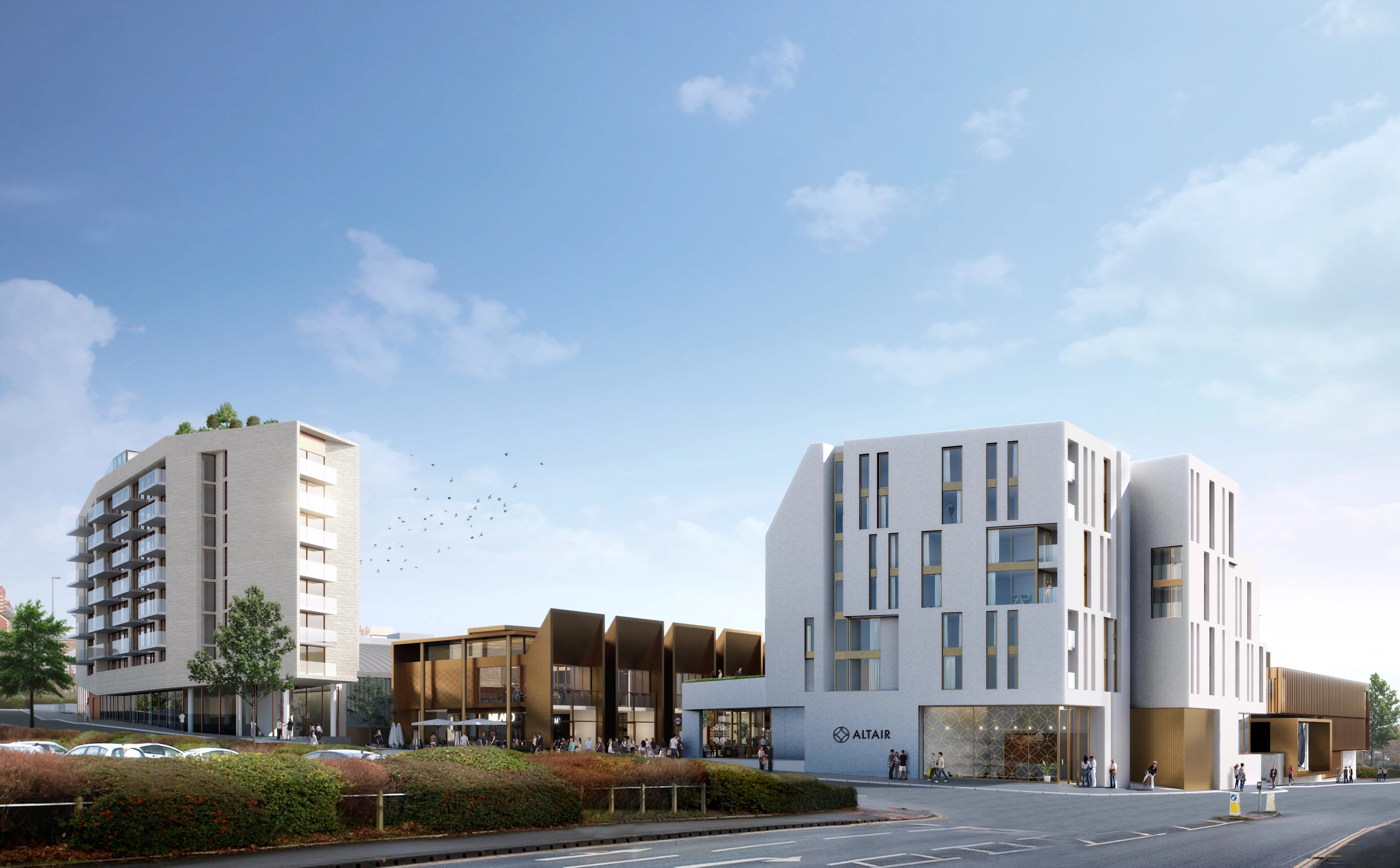 Altair - corner of Oakfield Rd and Moss lane