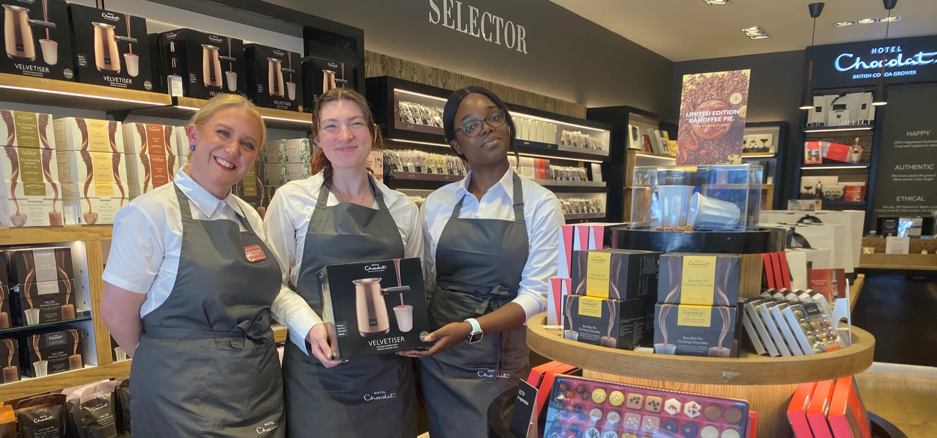 Lindsey and her team with the summer collection .jpeg