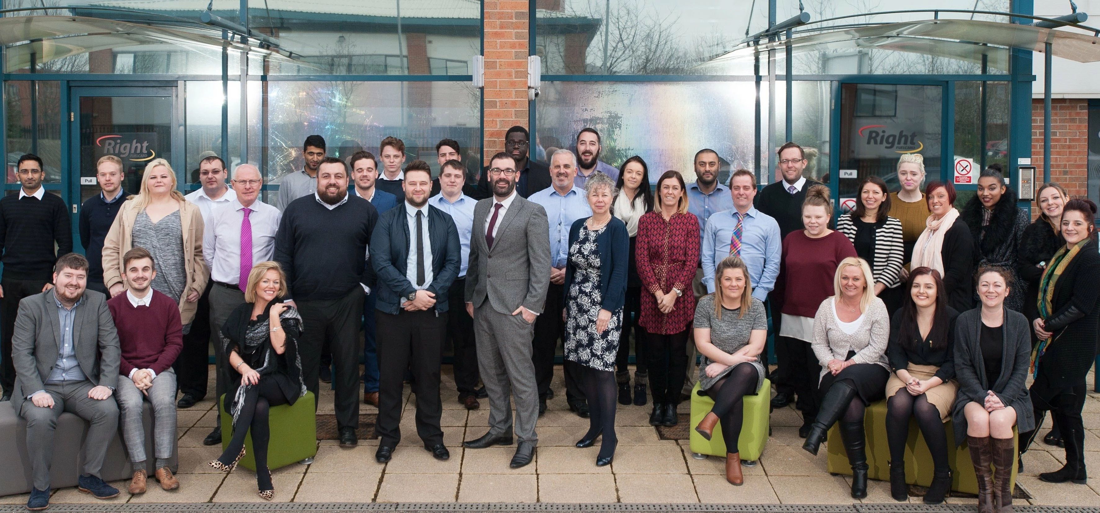 Shaping its industry: TRFC team members.   