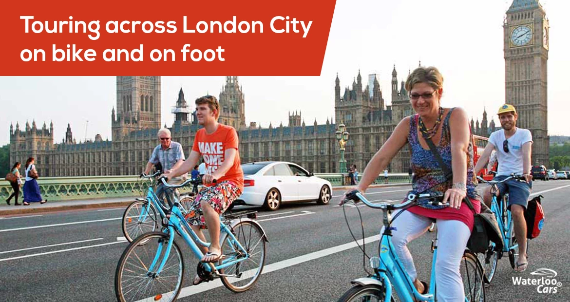 Touring Across London City on Bike
